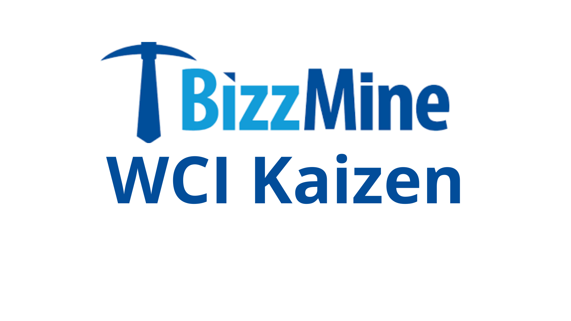 Bizzmine WCI - Kaizen Training