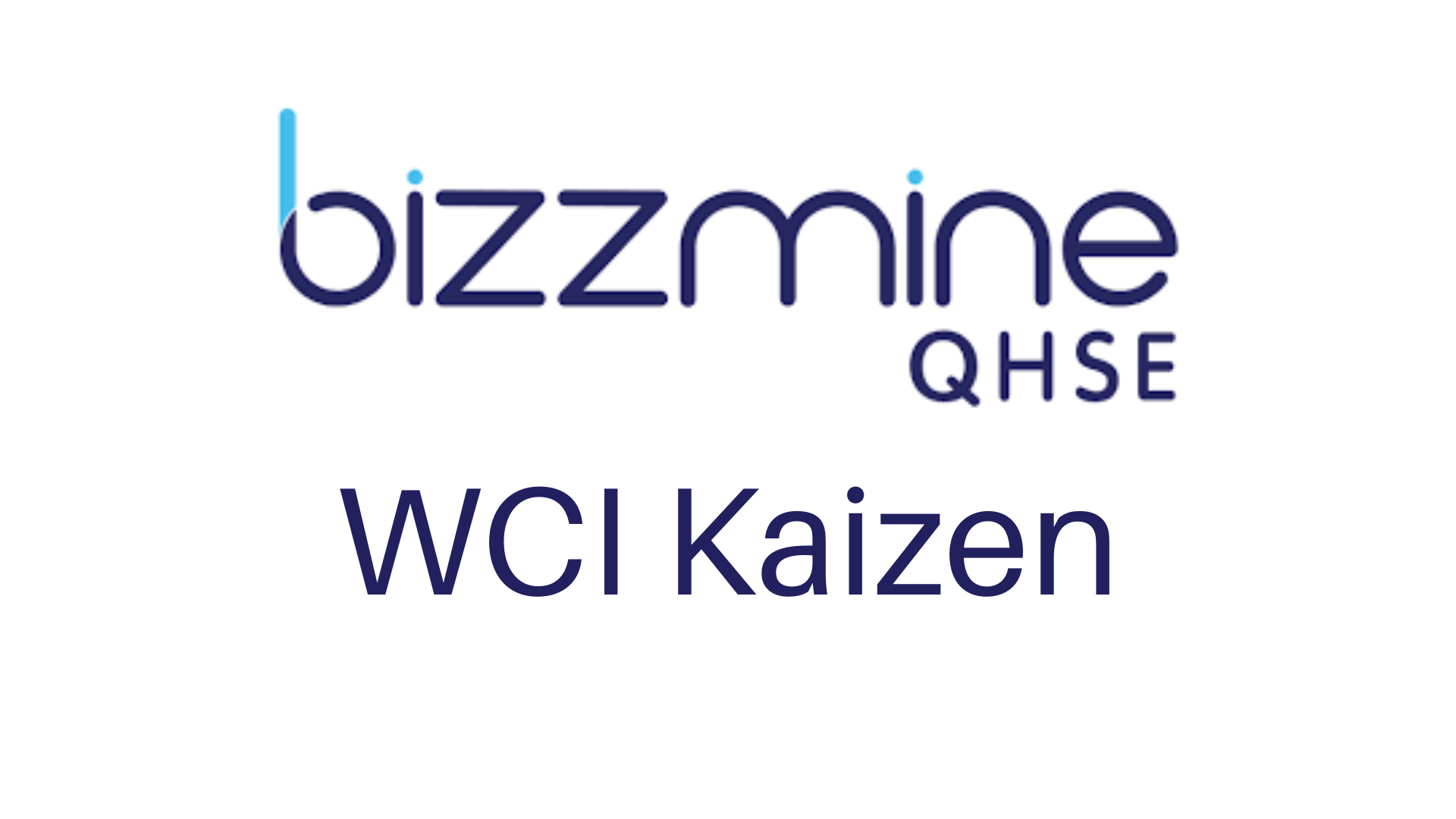 Bizzmine WCI - Kaizen Training